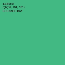 #42B883 - Breaker Bay Color Image